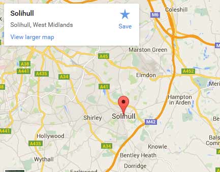 solihull west midlands uk solihull digital satellite tv services area