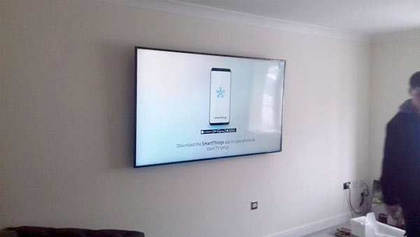 tv-hung-beautifully-on-wall tv hung beautifully on wall