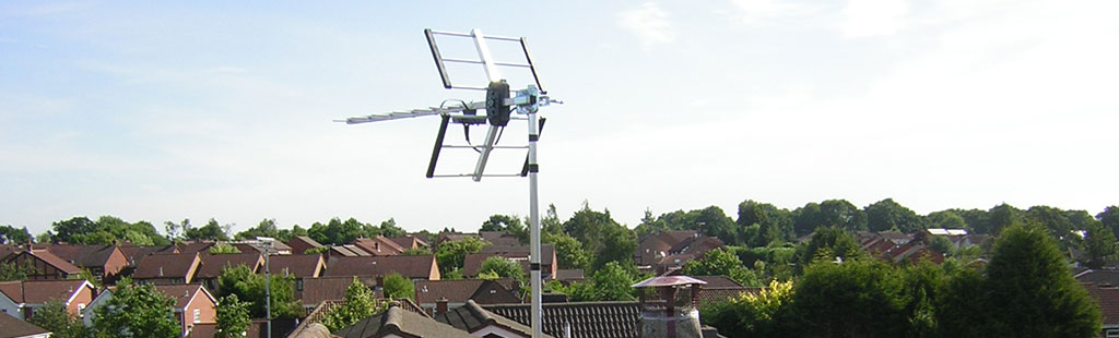 TV Aerials over birmingham